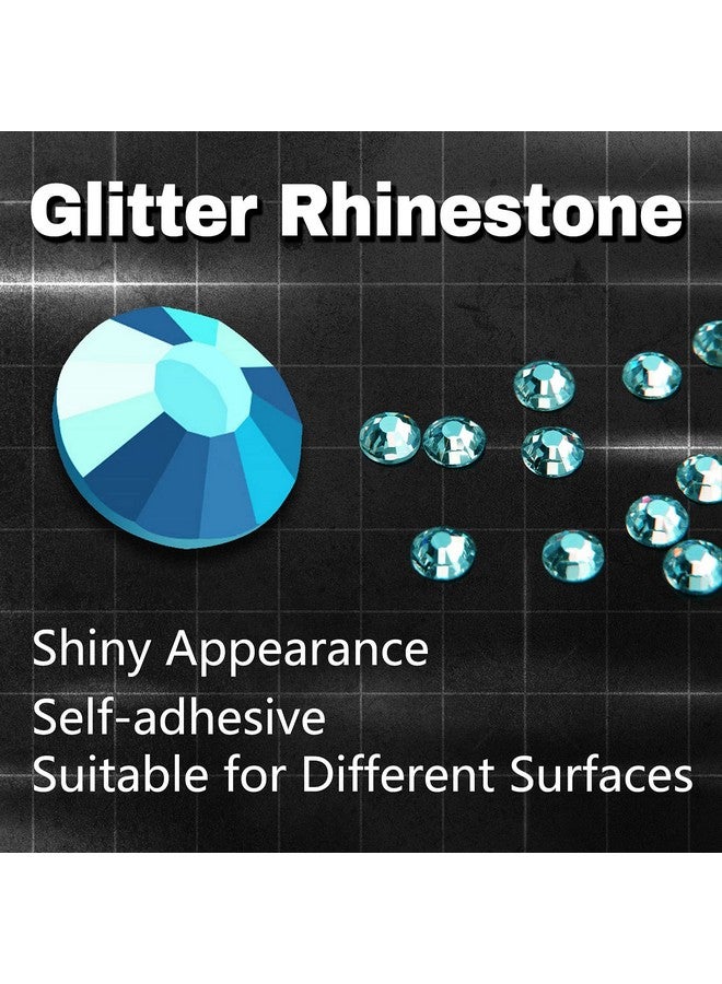 كريتريل 15 لونًا و3 مقاسات من ملصقات حجر الراين الكل في ورقة واحدة 900 قطعة 3 مم 4 مم 5 مم ذاتية اللصق ذاتية اللصق من حجر الراين الملون المزخرف بحجر الراين مناسبة للحرف اليدوية وأظافر الجسم وما إلى ذلك. - Image 3