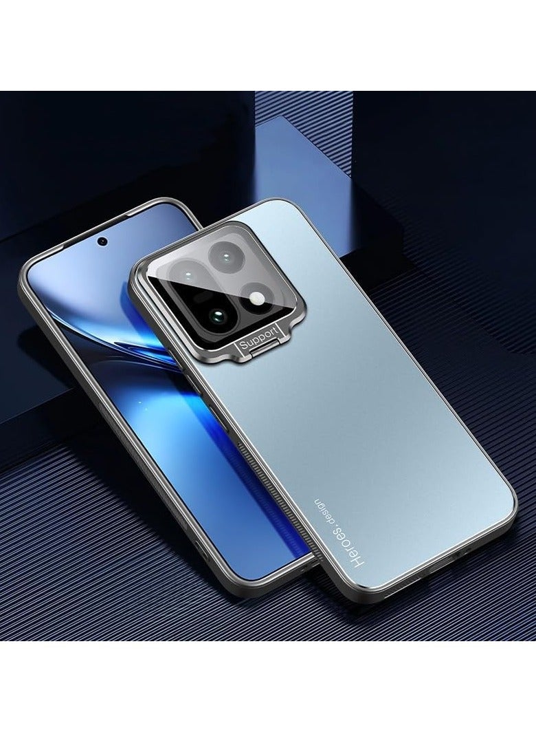 عام الغلاف المغناطيسي الواقي المتوافق مع OnePlus 15 5G، 【متوافق مع حوامل السيارات】 【مزود بحامل مدمج للكاميرا】 - غلاف خلفي من مادة TPU بملمس مات مقاوم للصدمات والسقوط مُصمم خصيصًا لـ OnePlus 15 - Image 1