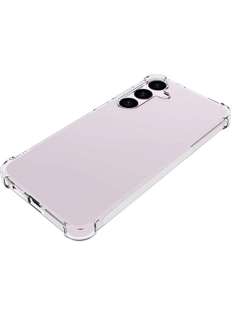 Rock Pow For Samsung Galaxy S24 Plus Case Crystal Clear Ultra Slim Cover Shock-Absorption Bumper Transparent Shockproof Phone Case for S24 Plus - Image 2