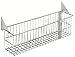Storability Storability Triton Products 1775  Wire Basket 15-Inch W by 4-Inch H by 6-1/2-Inch D Gray Epoxy Coated Steel with  - Image 2