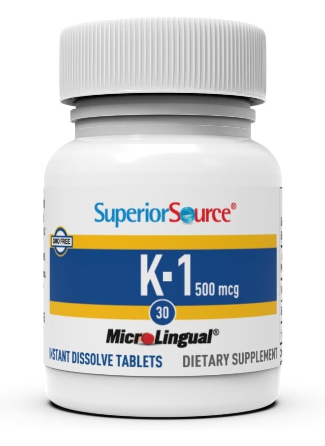 Superior Source Vitamin K1 500Mcg  - Image 3