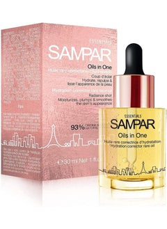 Sampar Facial Oil Hydration Corrector With Hyaluronic Acid Moisturizing Serum For Dry Skin Oil For Face Skin Care Antioxidant & Vitamin Rich Face Oil Facial Oils To Reduce Wrinkles 1 Oz  - Image 1