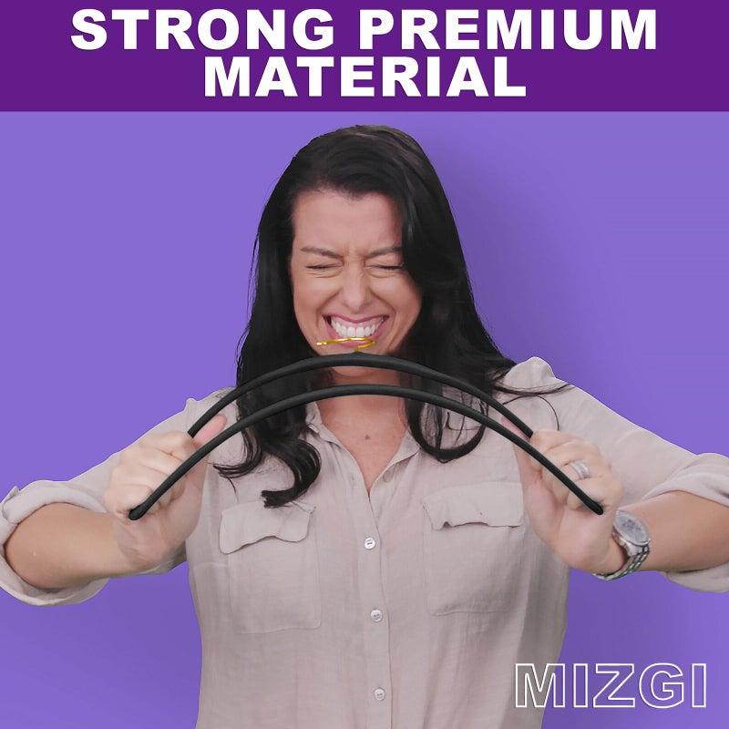MIZGI Black Velvet Hangers 60 Pack,Premium Gold Clothes Hangers Non-Slip Felt Hangers,Sturdy Black Heavy Duty Coat Durable Suit Hanger for Space Saving, No Flocked Marks - Image 3