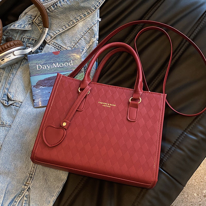 Women's PU Leather Small Square Shoulder Bag - Image 4