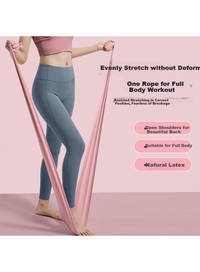 ANTA Anta Elastic Band For Ankle Rehabilitation Leg Stretching Band Strength Training Resistance Band 20-30 Lbs Pink - Image 2