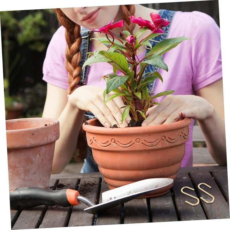 جارنيك 25 قطعة خطافات S للتعلق منظّم المجوهرات خزانة الملابس الحمام أسود - Image 3