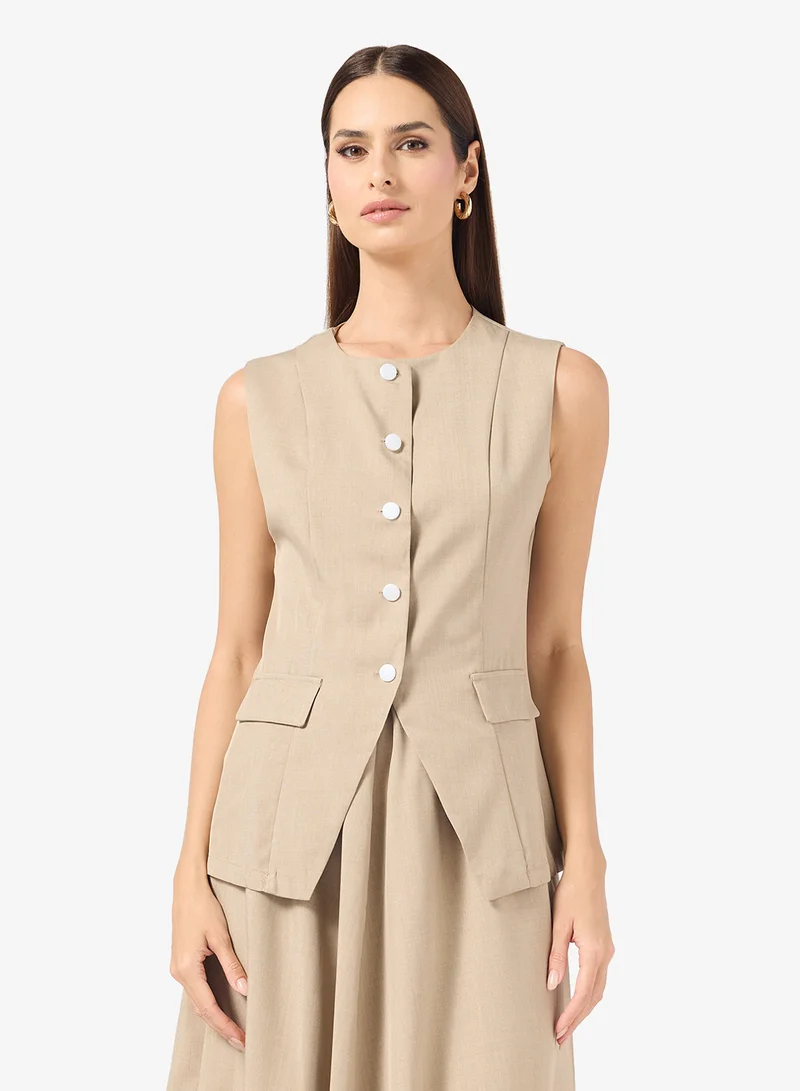 ELLA  Vest With Skirt Set for Women | Best Price UAE