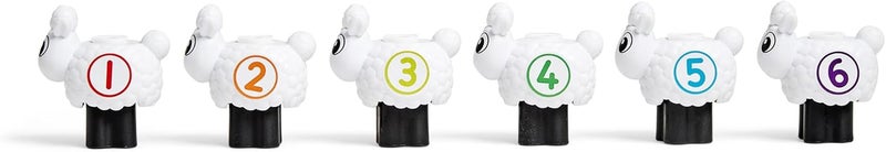ليرننج ريسورسز Learning Resources HM96093-UK MathLink Dice Set Numberblocks Sheep العمر 3 4 5 6 CBeebies لعبة أرقام مزرعة EYFS 10 أنشطة رياضية متضمنة متعدد - Image 5