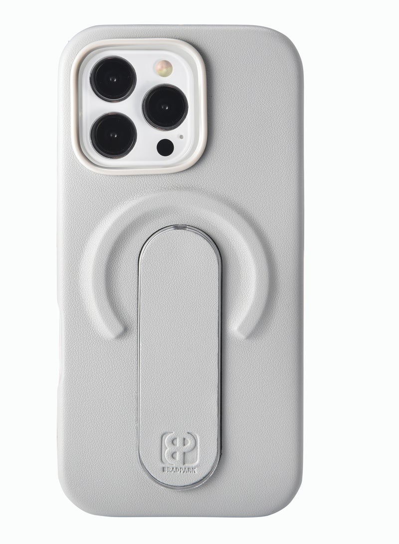 Brad Park - Premium Protective Case for iPhone 16 Pro – with Built-in Grip and MagSafe Compatibility