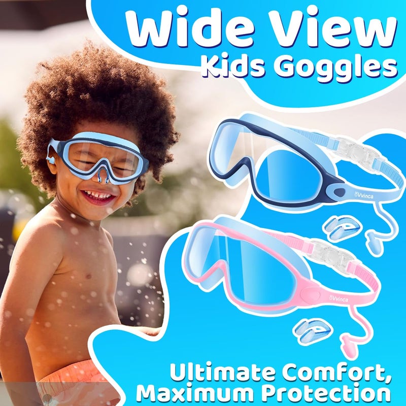 Vvinca Kids Swim Goggles US298 - Image 2