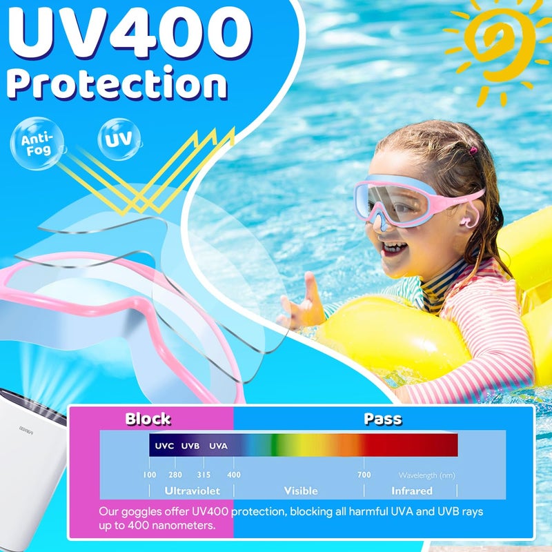 Vvinca Kids Swim Goggles US298 - Image 4