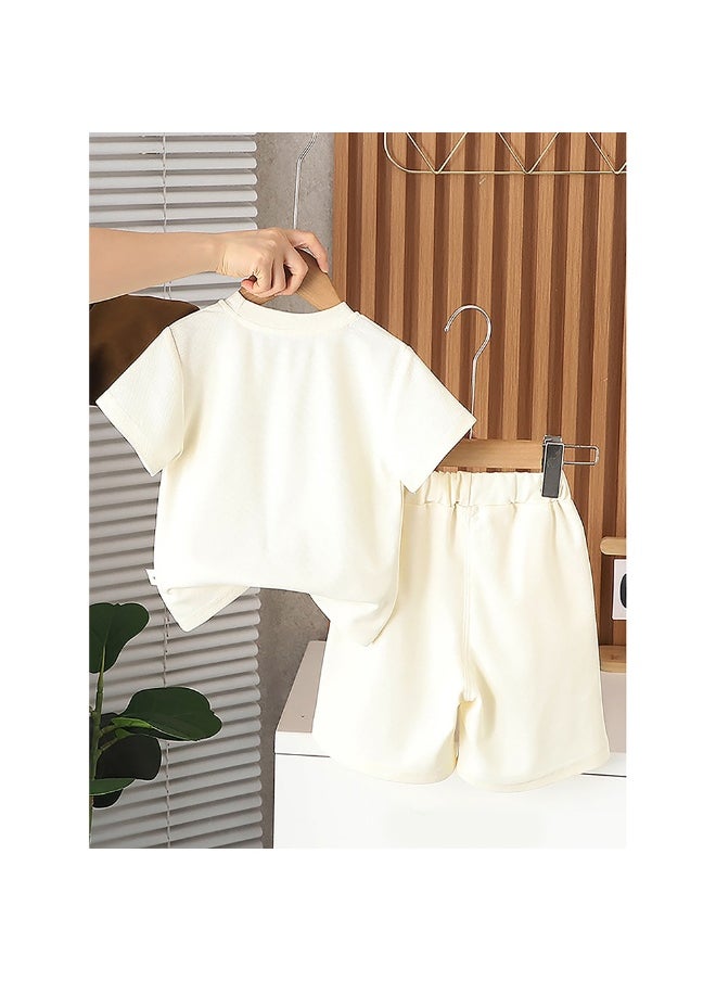 Cream Doggy Paw 2pcs Shorts set for Toddlers and Kids.-2-3Y - pzsku/Z0764E8062BCC5CD517B6Z/45/_/1740398964/1593f23e-0c2f-46e2-982b-d7b2daba76ab