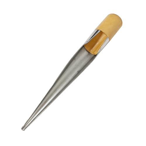 asdmm Boat Rope Splicing Spike FID with Plastic Handle, Marine Stainless Steel Accessories for Line Wire Dia, 1 Pcs (Medium 1/2" to 1) - Image 1