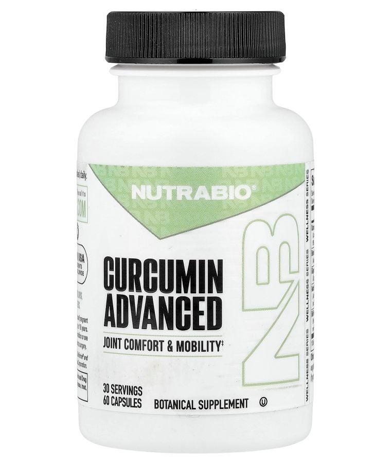 NutraBio Curcumin Advanced 60 Capsules