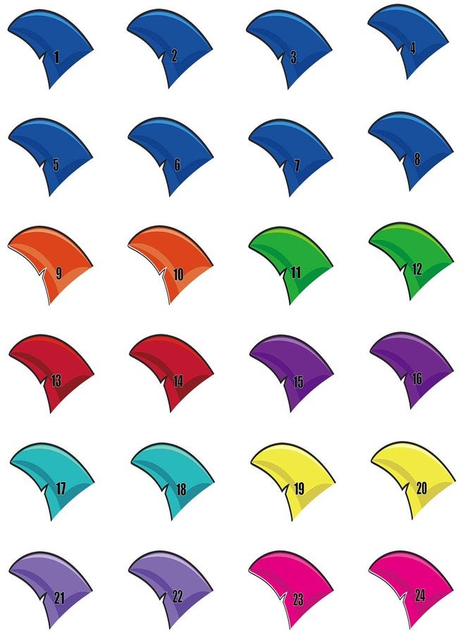 FEPITO Pin The Fin on The Shark Game with 24 Pcs Fins for Shark Birthday Party Decoration, Party Supplies - Image 3