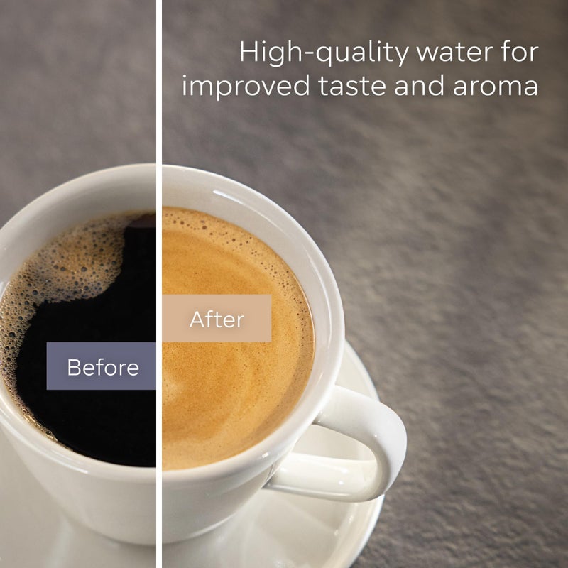 SIEMENS Brita Intenza Water Filter TZ70033A with Aroma Ring, Limescale Protection for Enhanced Coffee Flavour, Compatible with All Siemens Fully Automatic Espresso Machines, Pack of 3 - Image 5