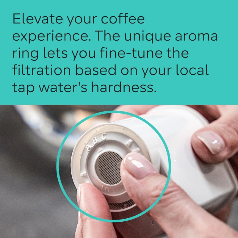 SIEMENS Brita Intenza Water Filter TZ70033A with Aroma Ring, Limescale Protection for Enhanced Coffee Flavour, Compatible with All Siemens Fully Automatic Espresso Machines, Pack of 3 - Image 3