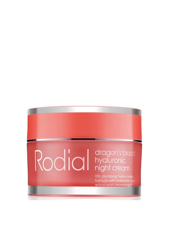 Rodial Skincare Rodial Dragon's Blood Hyaluronic Night Cream 50ml  - Image 1