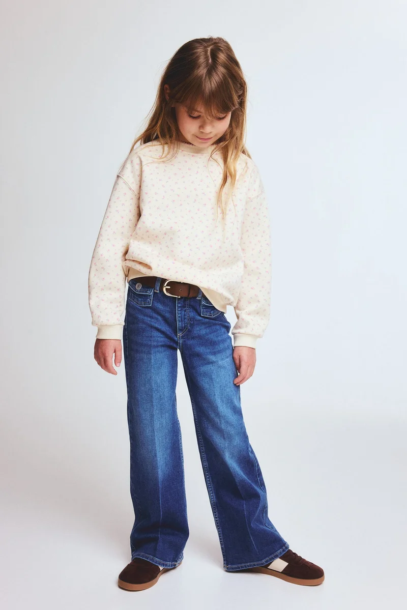 اتش اند ام سويت شيرت بطبعة وبطانة ناعمة