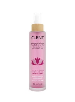 Clenz Moisturizing & Fragrance Mist for Face, Body, & Hair Lotus Flower - 150 ml - pzsku/Z0765707562A3B8EBC8A2Z/45/_/1740333145/6ef00e07-8893-4660-af3a-6183d4798b99