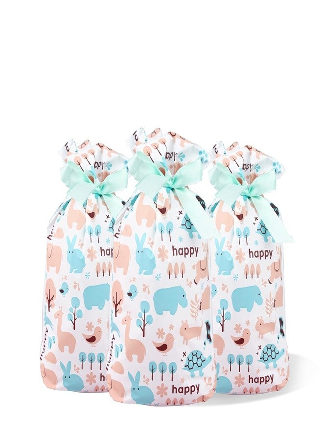 TREXEE Potli Bags - Return Gift Pack for Kids Birthday - Goodie Bag, Animal Themed (Pack 25)(9X6 IN) - Image 1