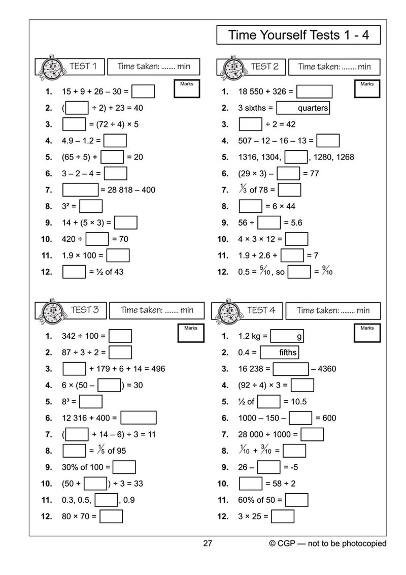 Ks2 Mental Maths Workout Year 5 - Image 4