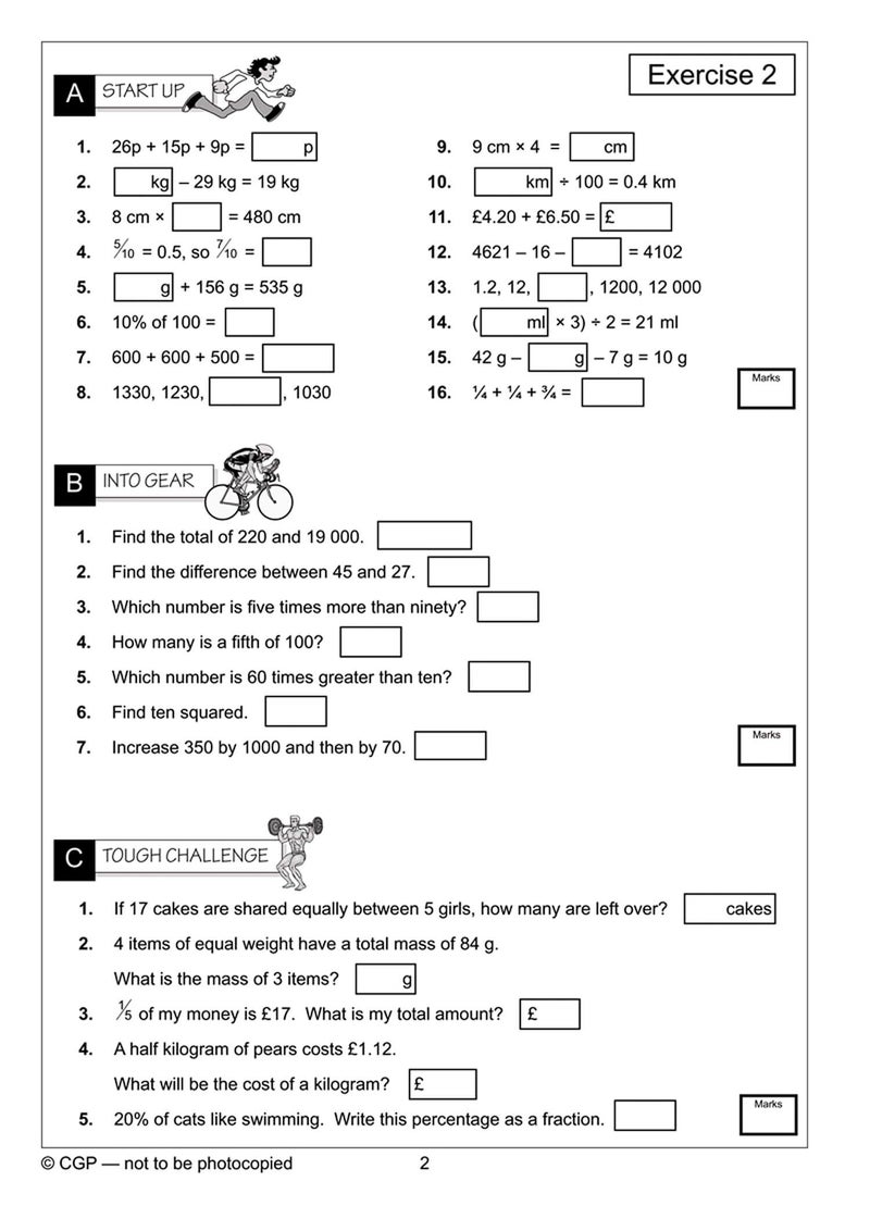 Ks2 Mental Maths Workout Year 5 - Image 3