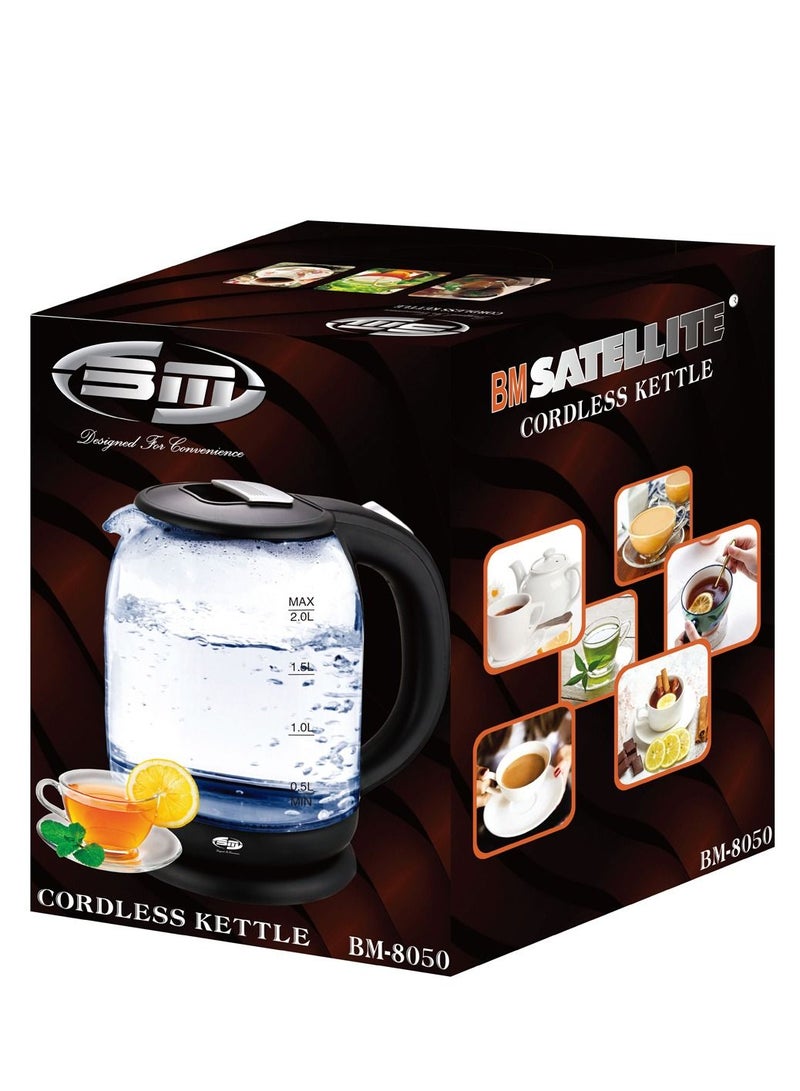 Bm CORDLESS ELECTRIC KETTLE GLASS - Image 2