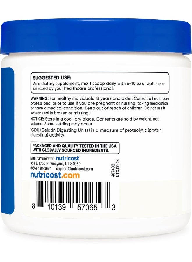 Nutricost مسحوق بروميلين من نوتريكوست 4 أونصات - غير معدّل وراثيًا، نباتي، خالي من الغلوتين - Image 4