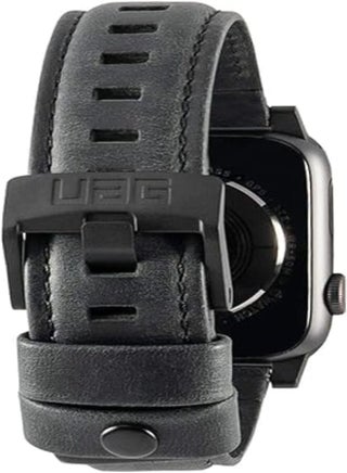 Next store UAG Genuine Leather Strap Compatible with iWatch (49mm/45mm/44mm/42mm) (Series 8/4/5/SE9/6/7 Ultra - Ultra 2) - pzsku/Z0765D5CD39174102C94BZ/45/_/1716809313/fb4bf481-4e85-4f67-b56d-006c3912a711