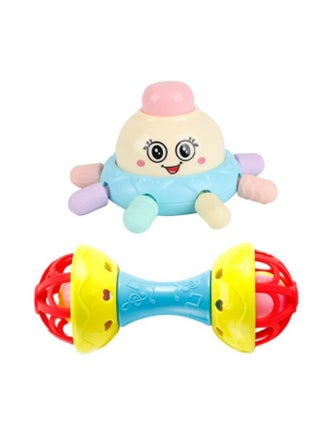 Baby Teething Toy Q Cute Soft Rubber Animal Baby Molars Newborn 0-12 Months Educational Gift-Color:Small Octopus + Color Dumbbell (random Color) - pzsku/Z07663429198B468A49C7Z/45/1745597799/3d8854cd-9ccf-4e51-8964-b2a5f3eb862b
