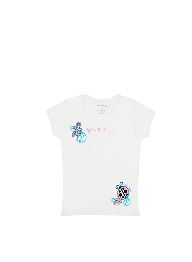 Del Sol Color Change Delsol Color Change Girls' T-Shirt Little Ladies - Image 3