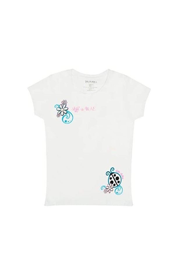Del Sol Color Change Delsol Color Change Girls' T-Shirt Little Ladies - Image 2