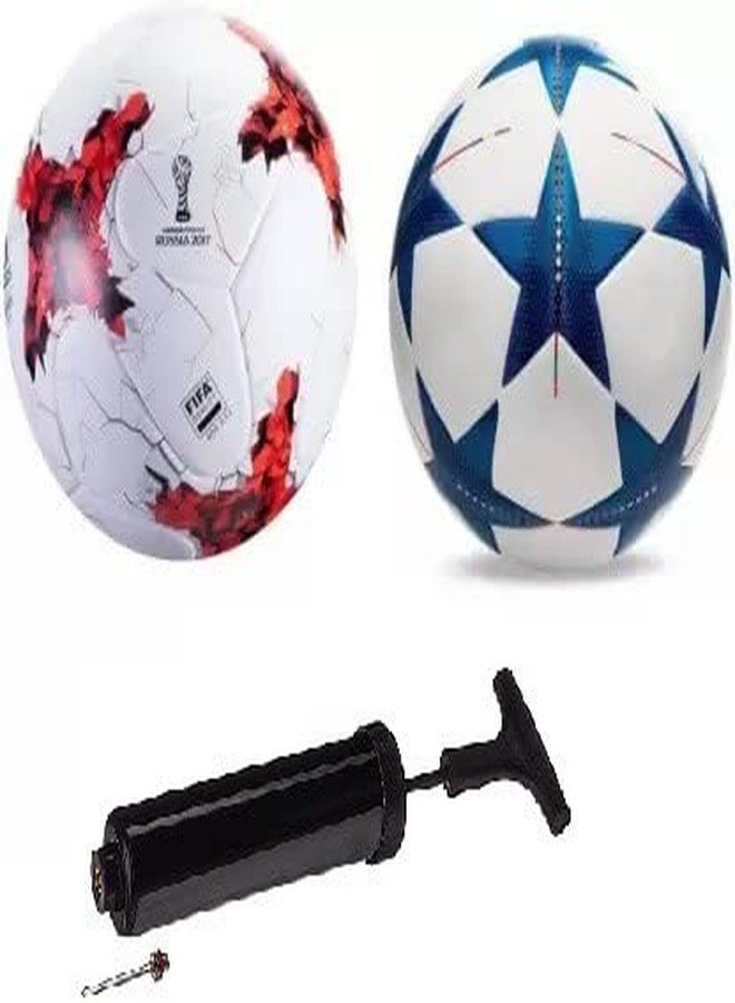 WIKIGO Set of Russia & Bluestar Football with Air Pump - Image 2