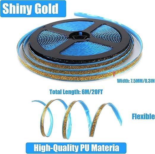 MISSLO 1 PCS Caulk Strip Self Adhesive, Caulk Tape Sealant Strip Waterproof, Decorative Gap Sealing Tape for Bathroom, Kitchen, Caulk Tape Sealant Strip Waterproof - Image 4