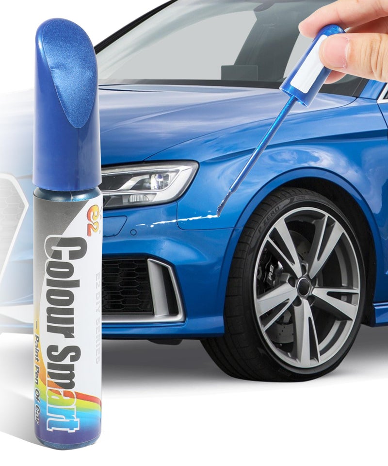 VARGTR Touch Up Paint Pen for Cars,Car Scratch Repair Pen,Car Accessories Car Touch Up Fill Paint Pen,Car Remover Scratch Paint Pen,Automotive Touch Up Paint for Erase Car Scratches (Blue) - Image 1