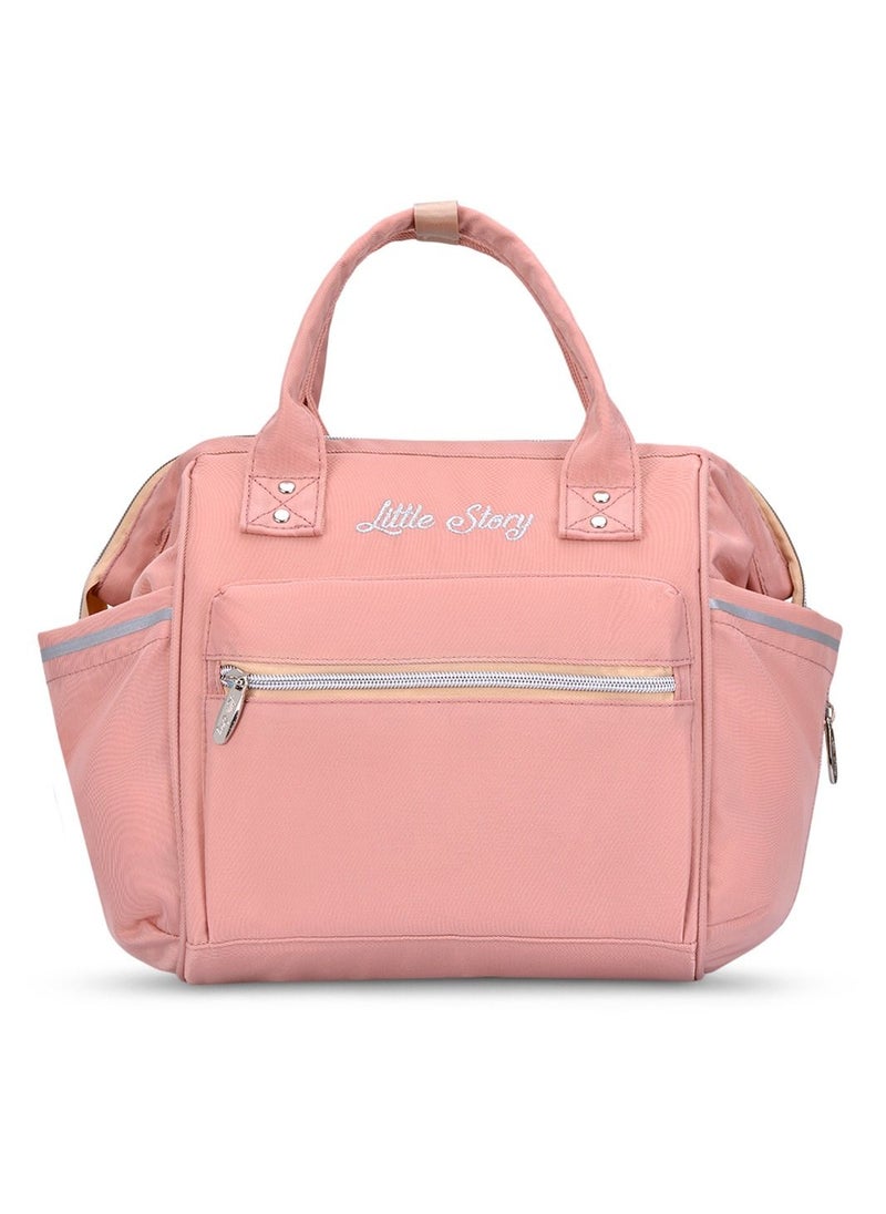 Little Story - Ace Diaper Bag - Pink - Image 1