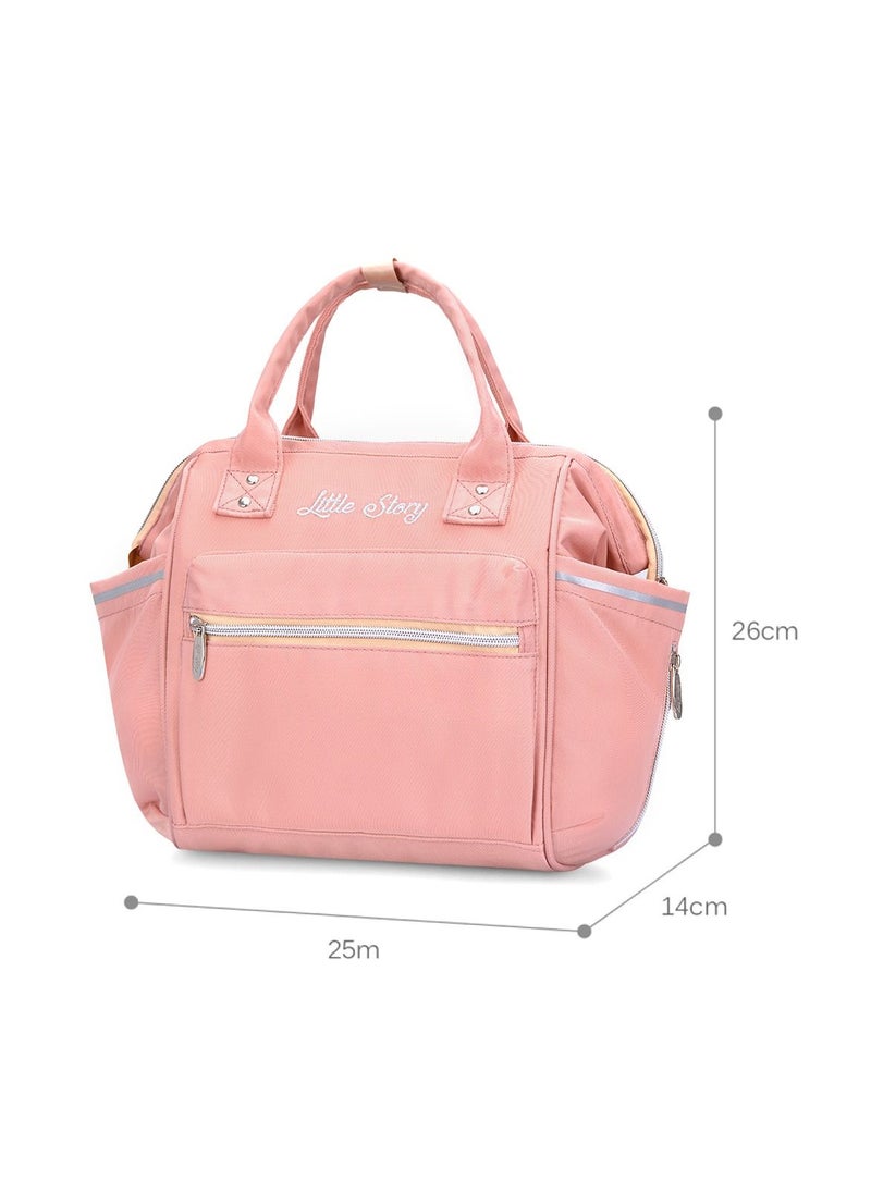 Little Story - Ace Diaper Bag - Pink - Image 1
