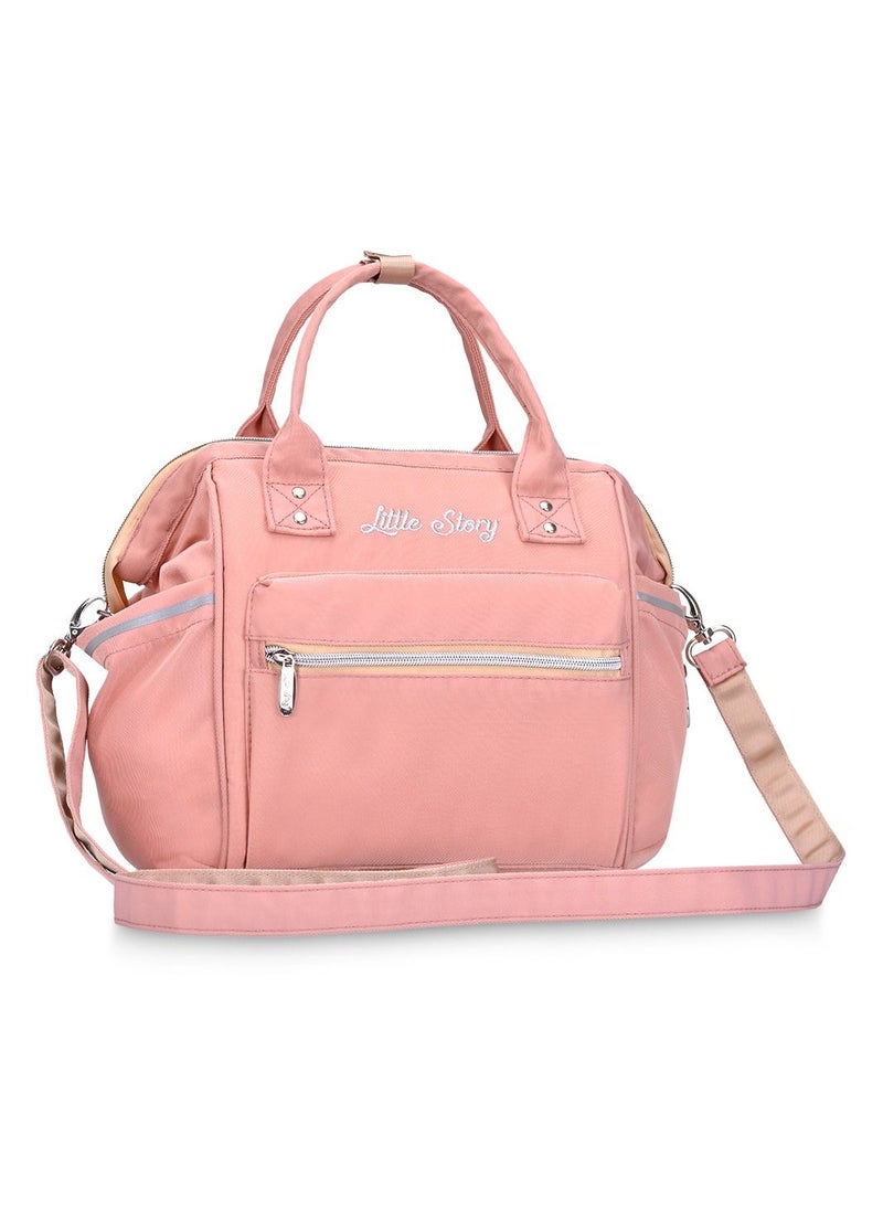 Little Story - Ace Diaper Bag - Pink - Image 1