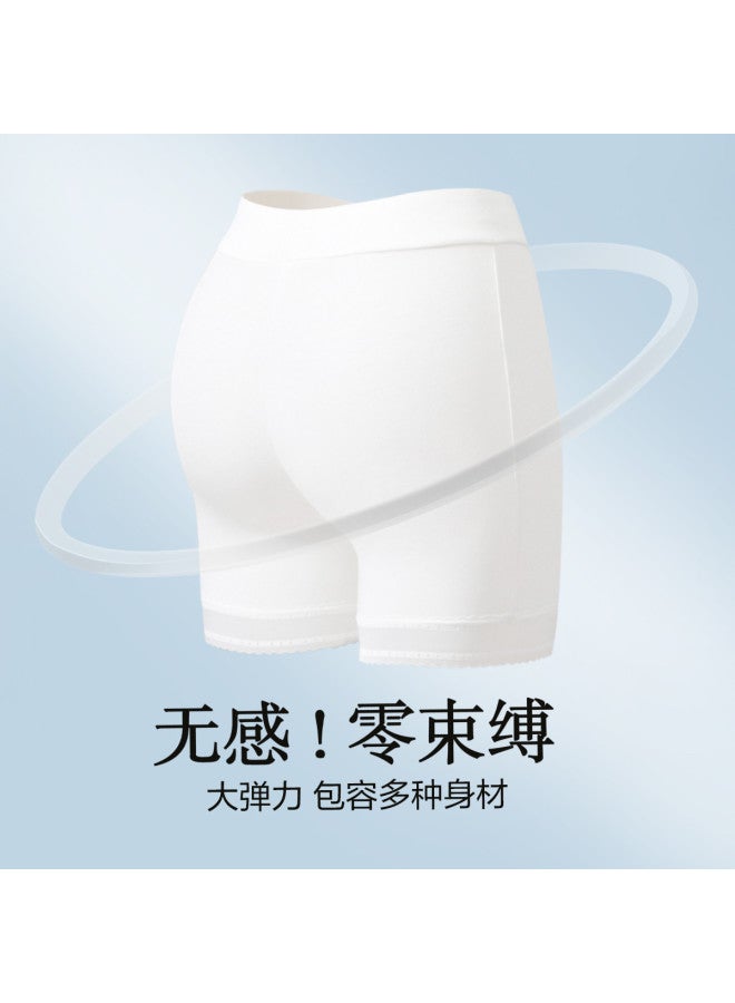 Red Bean Lace-Trimmed Women'S Briefs, Summer Thin Seamless Underwear, Anti-Peep Safety Shorts - Image 5