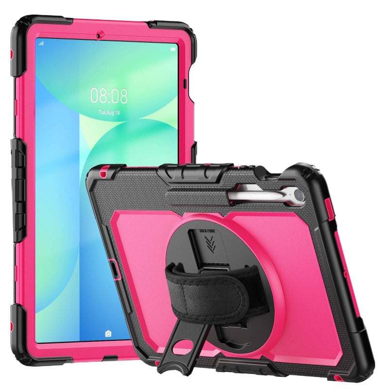 DGG حافظة آيباد متوافقة مع عدة موديلات آيباد باللون أحمر باللون الأحمر iPad - Image 1