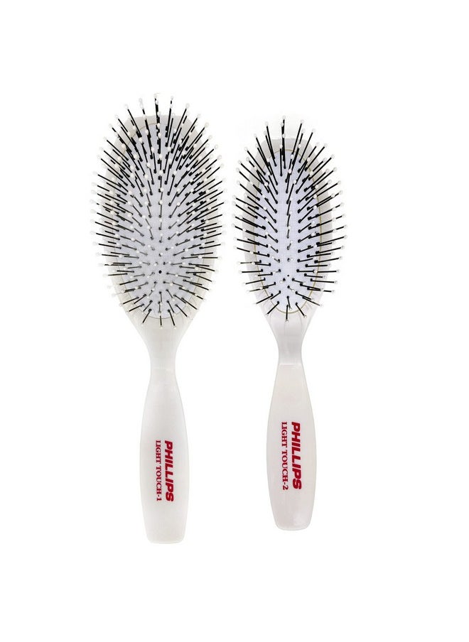 Light Touch 1 And 2 Oval Cushioned Brush Combo Pack - pzsku/Z07666BE07D571C21274AZ/45/_/1696663298/b82bfa93-a3e7-4130-8cec-d85831dcf611