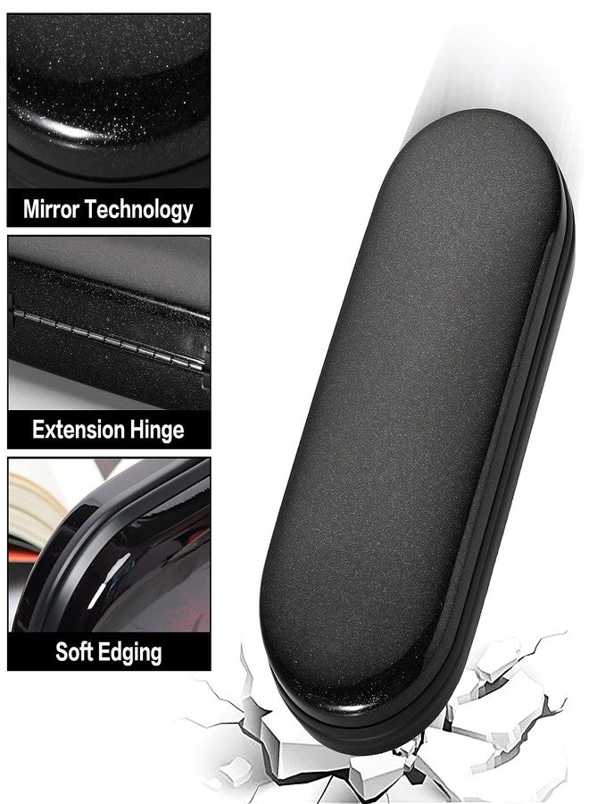 Vemiss Hard Shell Eyeglasses Case Lightweight Portable Case for Women,Men (B-Black) - Image 4
