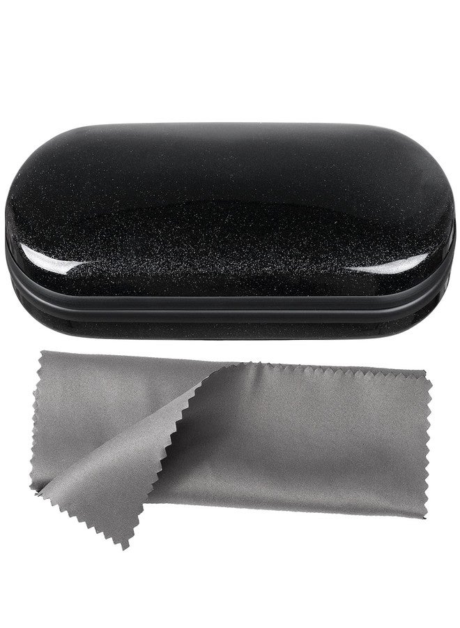 Vemiss Hard Shell Eyeglasses Case Lightweight Portable Case for Women,Men (B-Black) - Image 1