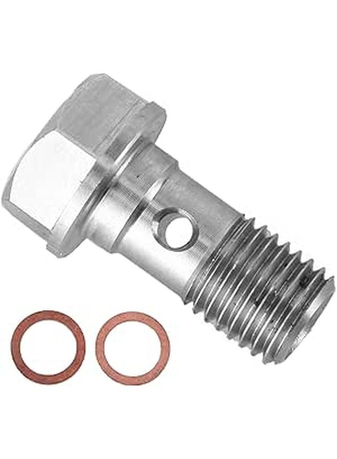 Stainless Steel M10x1 25 Turbo Oil Feed Restrictor Fitting For TD02 TD03 TD04 TD05 Turbo - Image 1