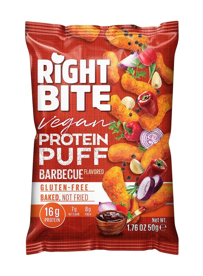 رايت بايت بروتين بف نباتي - باربكيو - (4 حبات) - Image 1