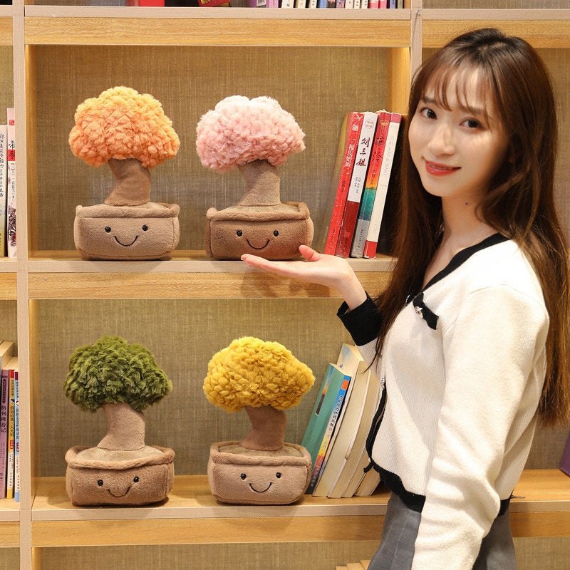 Musical Cake Plush Toy with Plant Design - Image 4