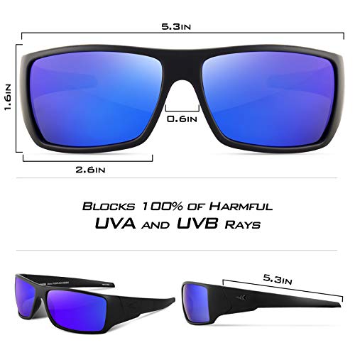 KastKing Iditarod Polarized Sport Sunglasses for Men and Women, Ideal for Driving Fishing Cycling and Running, UV Protection - Image 3