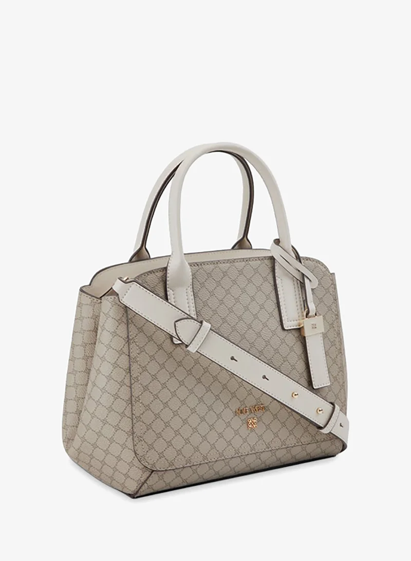 ناين ويست MORDEN Patterned Satchel Bag