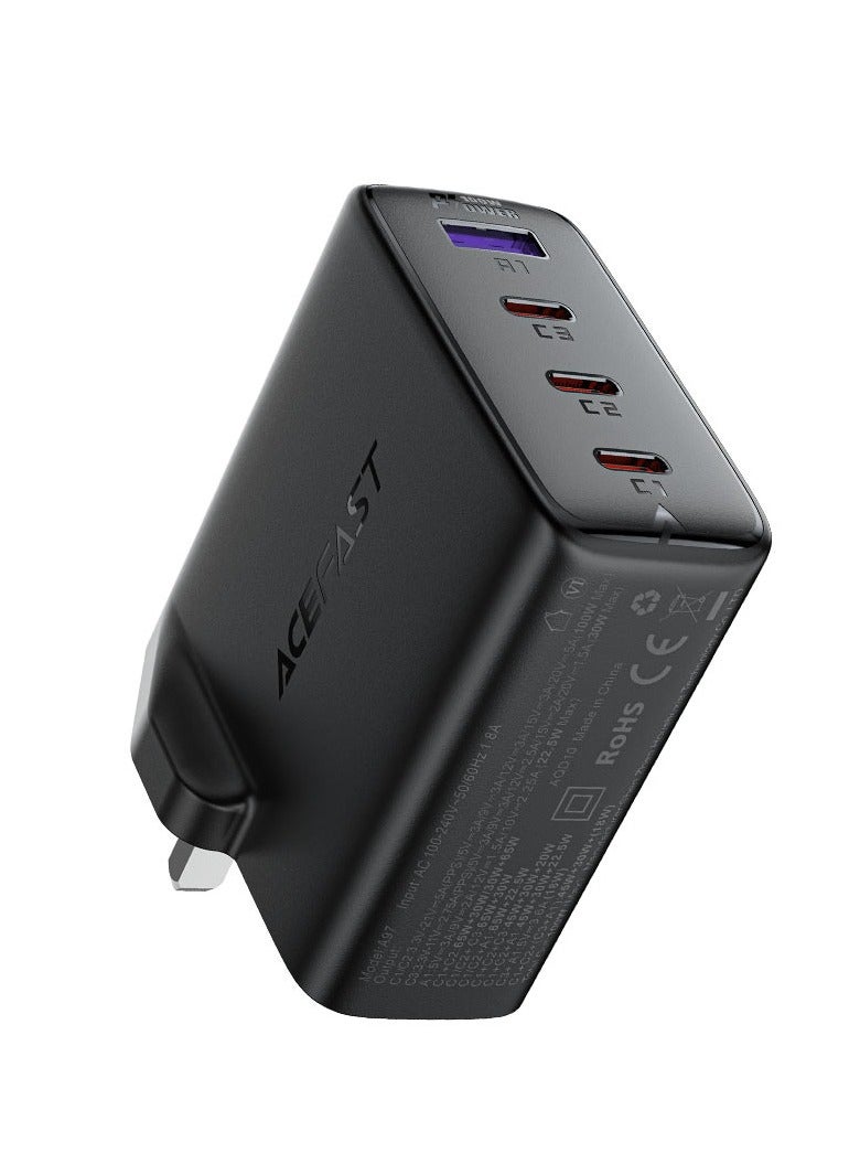 ACEFAST Fast Charge Wall Charger A97 PD100W GaN (3xUSB-C + 1xUSB-A) UK - Image 1